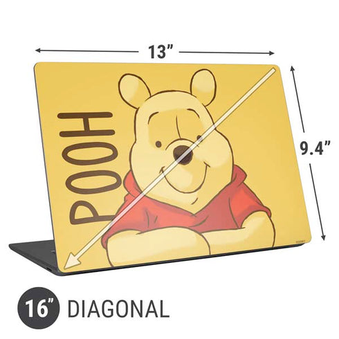 Disney Winnie the Pooh Portrait Universal Laptop 16in (13 x 9.4in) Skin